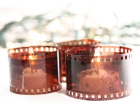 Know and Tell Crafts Film Negative Votive